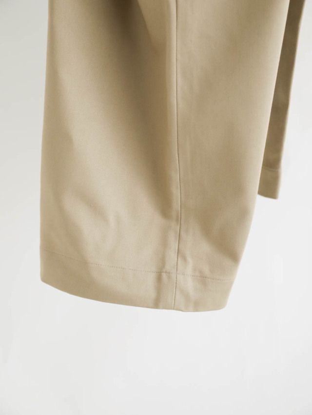 maison de soil メゾンドソイル｜ヴィンテージフレンチドリル1タック