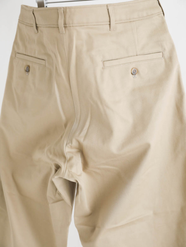 maison de soil メゾンドソイル｜ヴィンテージフレンチドリル1タック