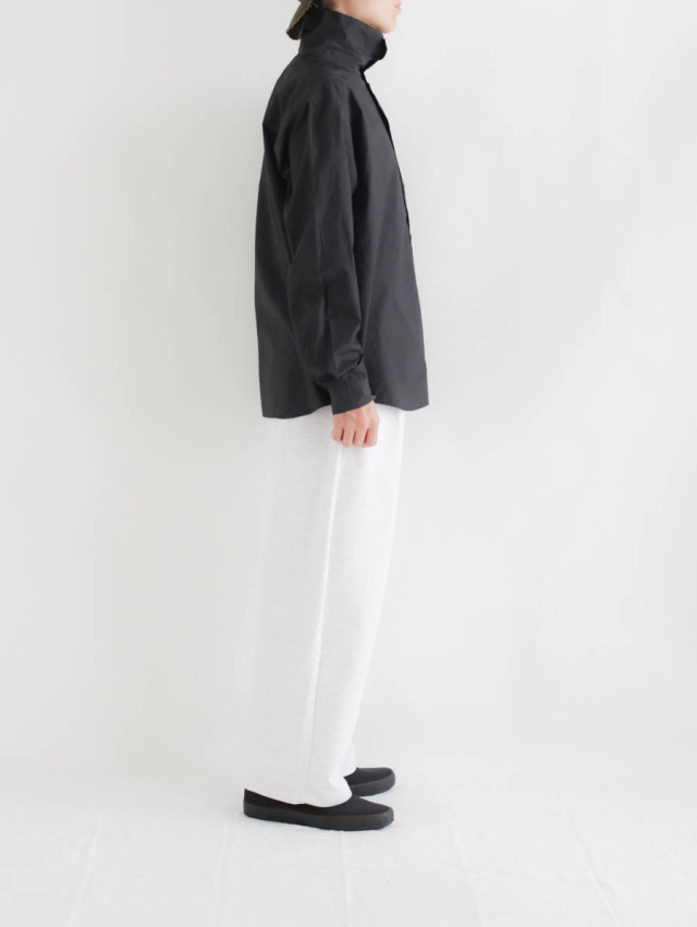 nisica ニシカ｜タートルネックシャツ（ブラック）