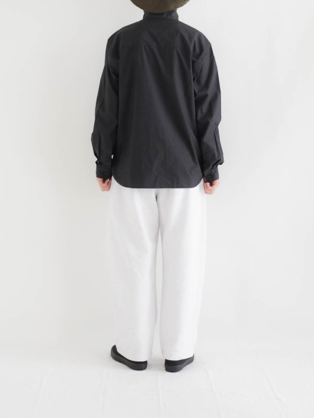 nisica ニシカ｜タートルネックシャツ（ブラック）