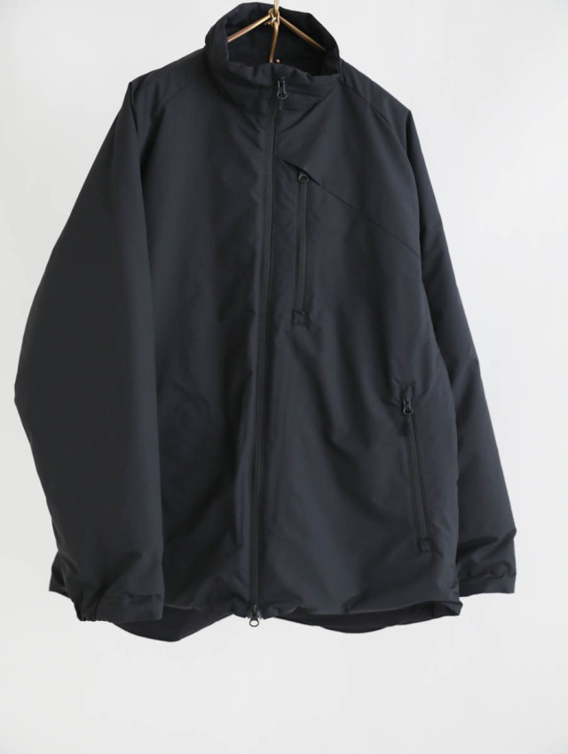 nisica ニシカ｜ジップブルゾン（ブラック）