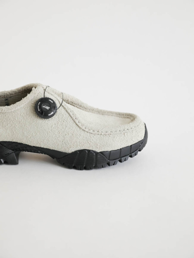 PG ピージー｜KNOCK 2 KTX（ライトグレー）シャギースエード