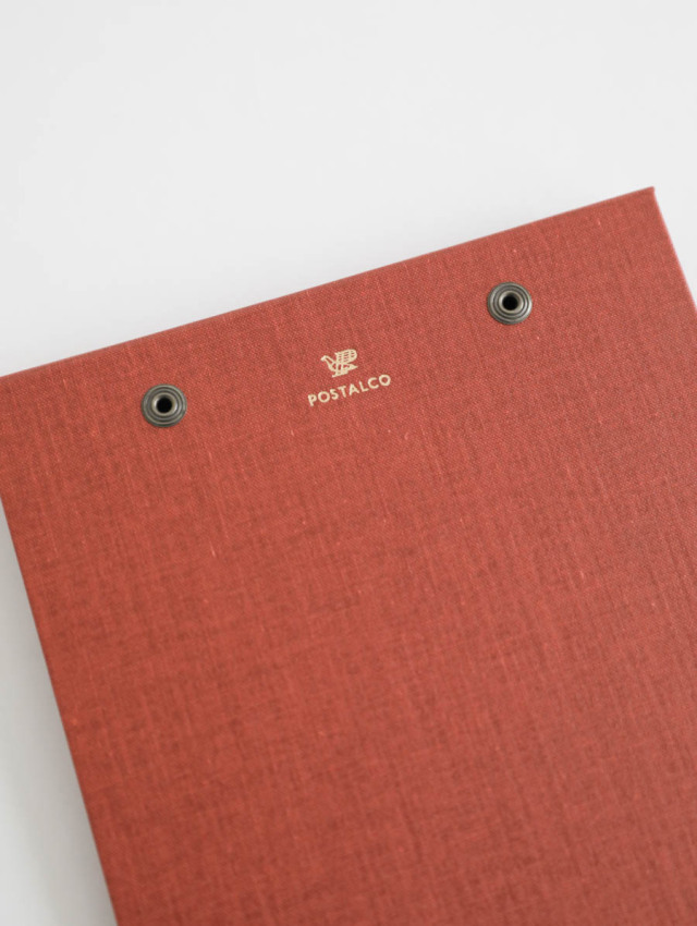 【美品】ポスタルコ　スナップパッドHW  A4サイズ　Brick Red POSTALCO ポスタルコ / スナップパッド（ブリックレッド）Snap Pad