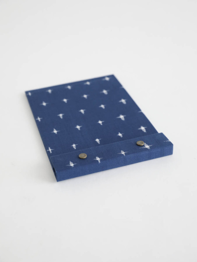 POSTALCO ポスタルコ / スナップパッド 久留米かすり（ブルー）Snap Pad