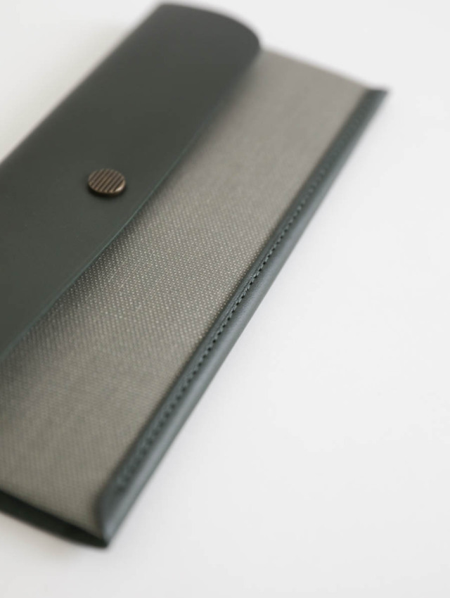 saku様　ポスタルコ　スナップペンケース　Ash Gray スナップペンケース – POSTALCO