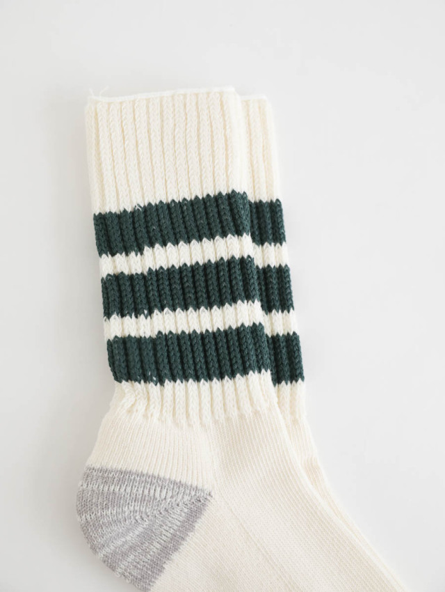 ROTOTO ロトト｜コースリブ オールドスクール クルーソックス