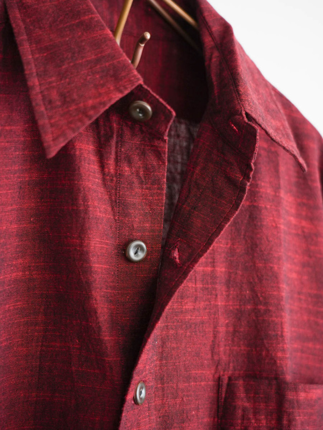 SOWBOW シャツカーディガン 筑後織 NAGOMI BROWN SOWBOW（ソウボウ） / 蒼氓シャツカーディガン ご紹介