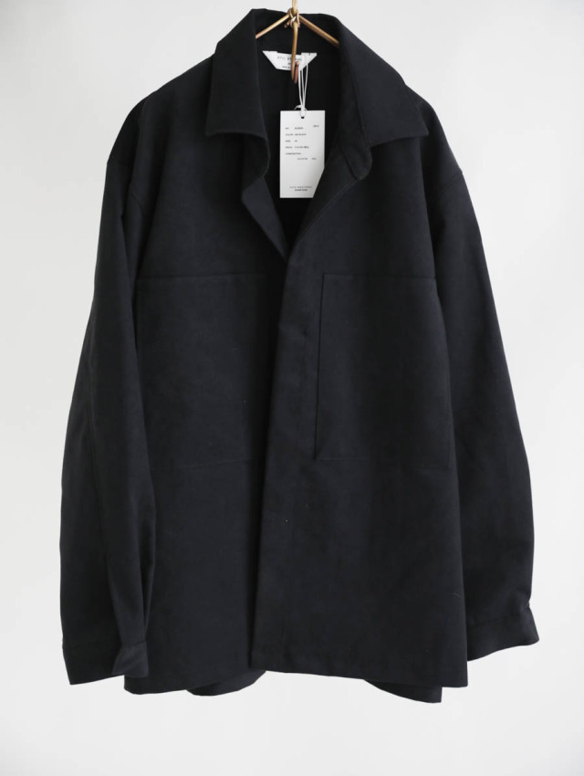 STILL BY HAND スティルバイハンド｜フェイクスエードシャツブルゾン