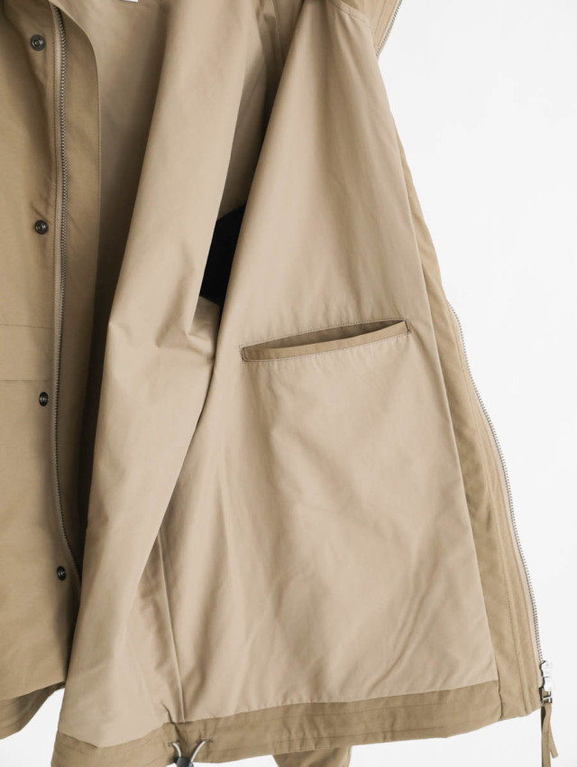 StillByHand ウォーターリペレントファブリックスタンドカラーブルゾン StillByHand ウォーターリペレントファブリックスタンドカラー