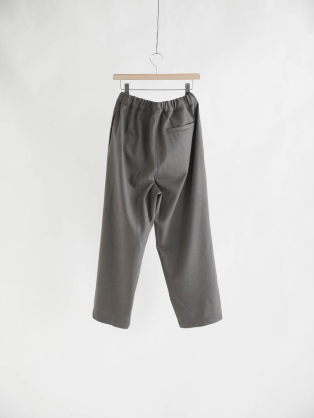 STILL BY HAND スティルバイハンド｜ウールジャージー2タックパンツ