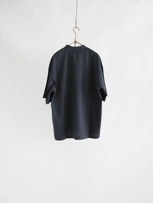 STILL BY HAND スティルバイハンド|ミックスカラーTシャツ(ブルー STILL BY HAND スティルバイハンド|ミックスカラーTシャツ(ブルー