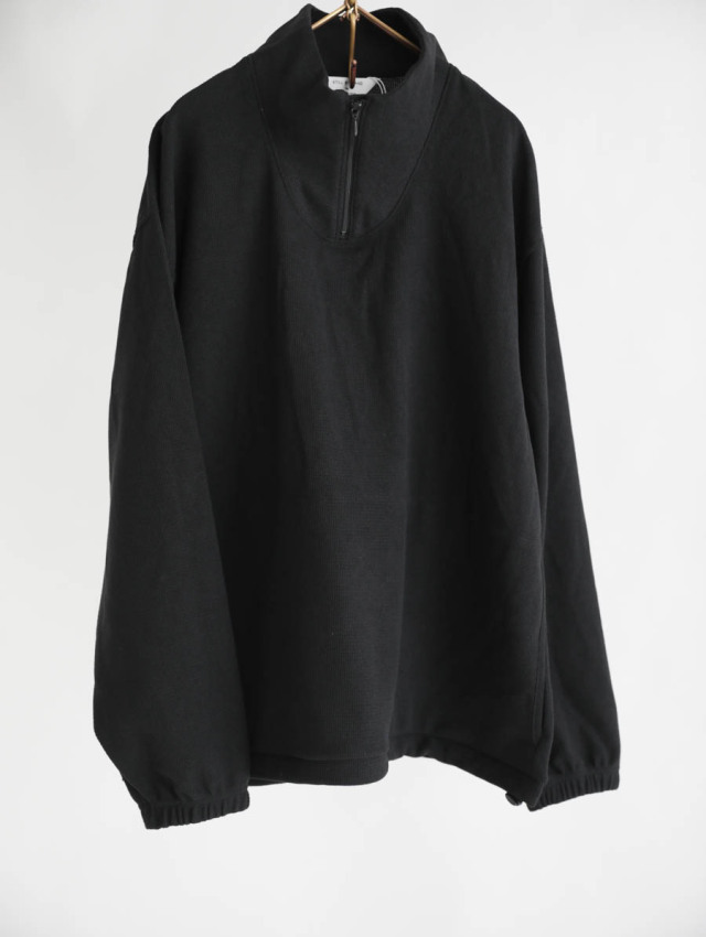 STILL BY HAND スティルバイハンド｜ハイネックジップジャンパー