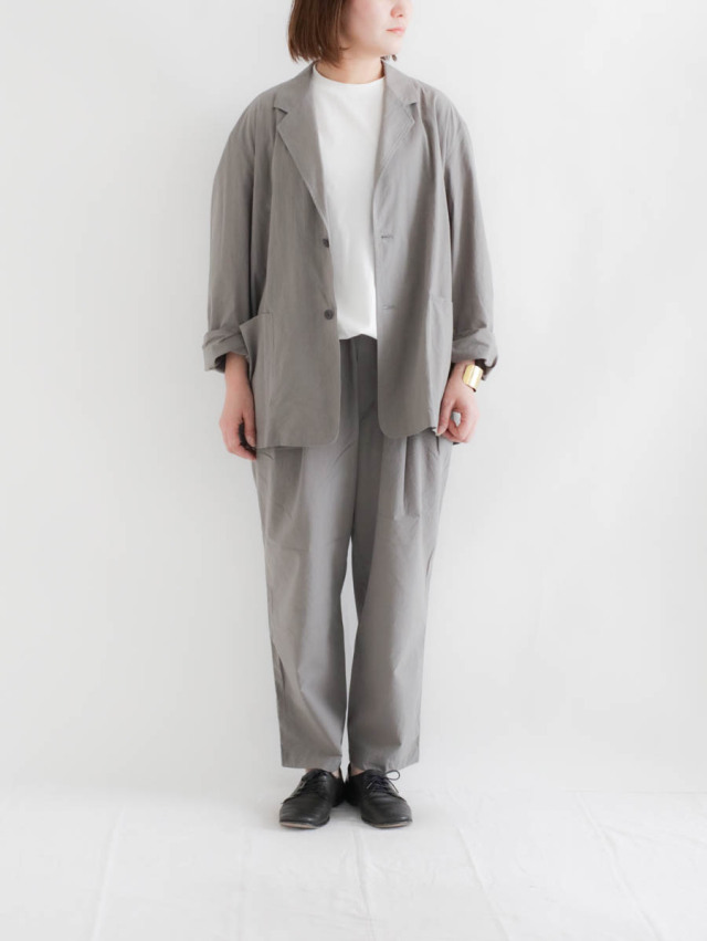 STILL BY HAND スティルバイハンド｜強撚コットンオーバーサイズ