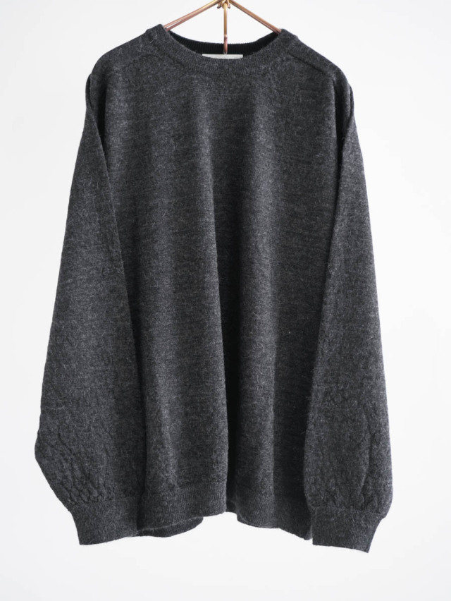 STILL BY HAND スティルバイハンド / アルパカ12Gクルーネックニット