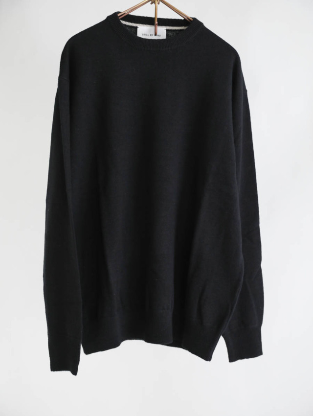 STILL BY HAND スティルバイハンド｜シルクミックスニットプルオーバー
