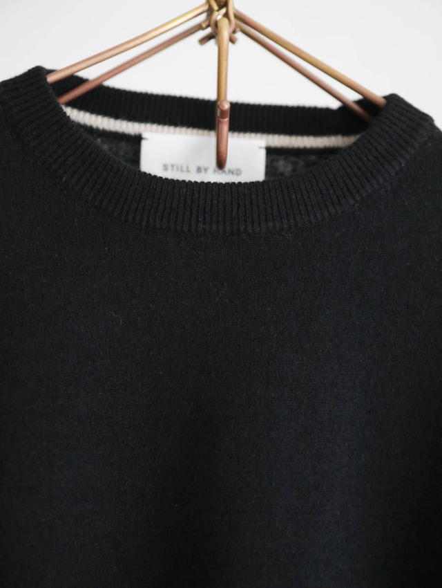 STILL BY HAND スティルバイハンド｜シルクミックスニットプルオーバー
