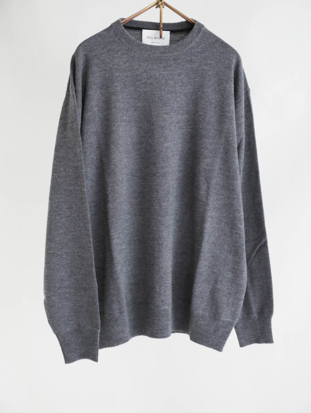 stillbyhandスティルバイハンド　シルク混ニット STILL BY HAND スティルバイハンド｜シルクミックスニットプルオーバー