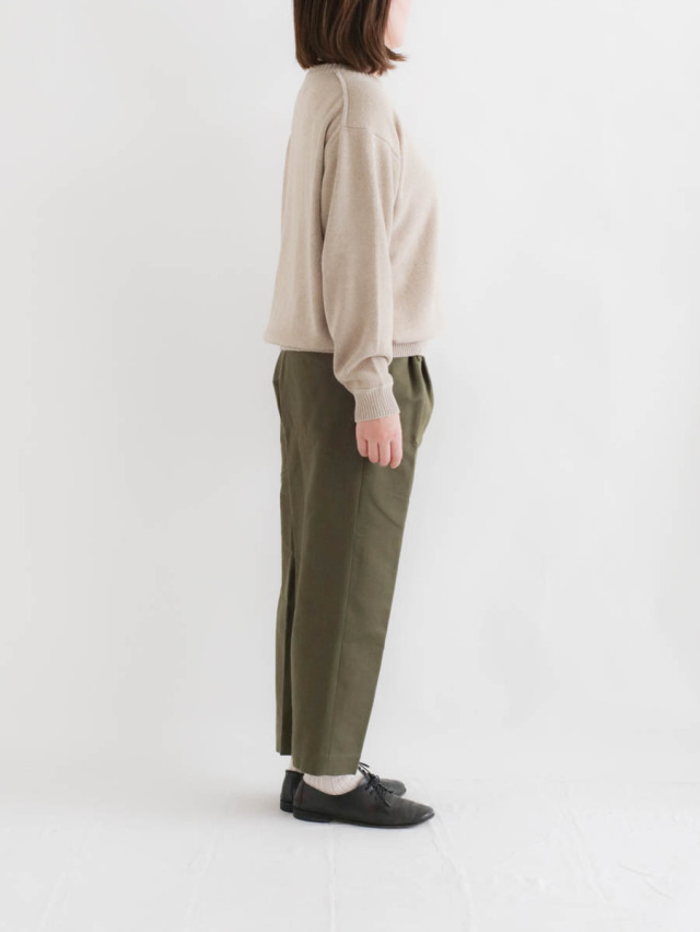STILL BY HAND スティルバイハンド｜ネップシルクプルオーバーニット