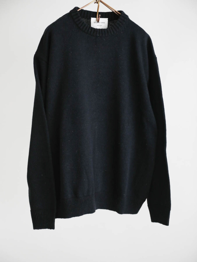 STILL BY HAND スティルバイハンド｜ネップシルクプルオーバーニット