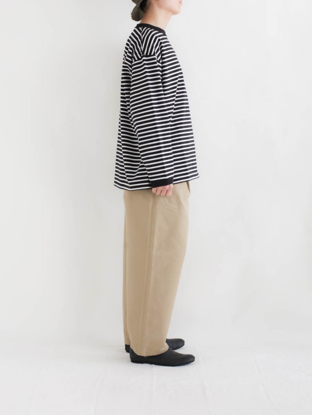 STILL BY HAND スティルバイハンド｜セルビッチ1プリーツパンツ