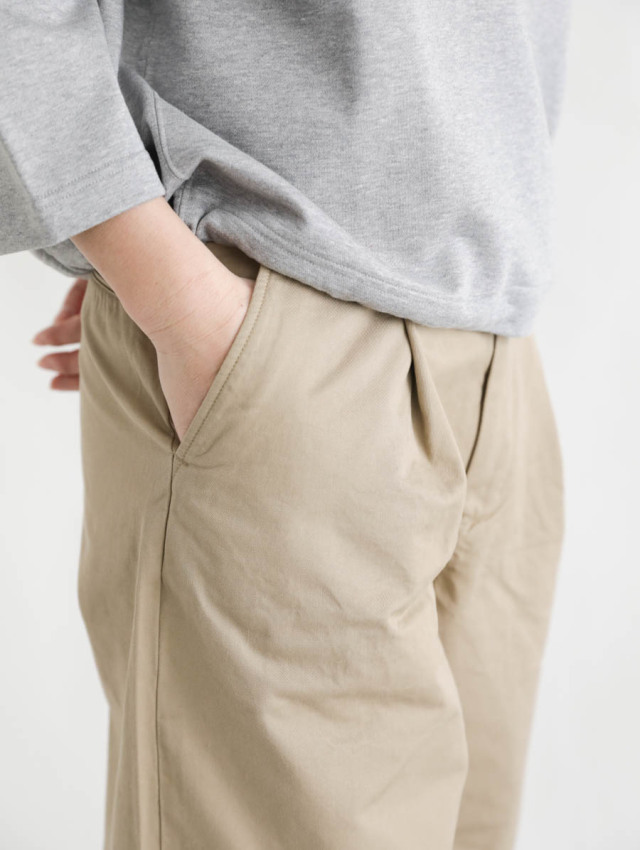 STILL BY HAND スティルバイハンド｜セルビッチ1プリーツパンツ