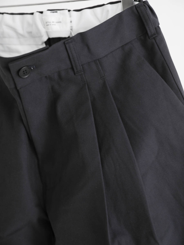 STILL BY HAND ネイビー スラックス 44 STILL BY HAND（スティルバイ
