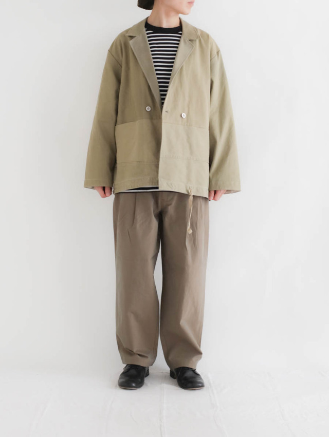 STILL BY HAND スティルバイハンド｜ディープタックパンツ
