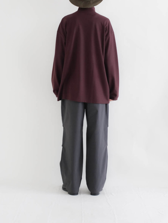 STILL BY HAND スティルバイハンド｜ナイロンニータックパンツ