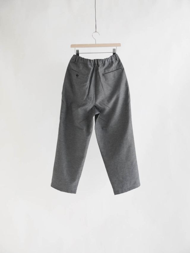 26SS taoウールトロ　バルーンパンツ　グレー セール】[2026S/S COLLECTION][低身長/高身長サイズ有]タフタタック