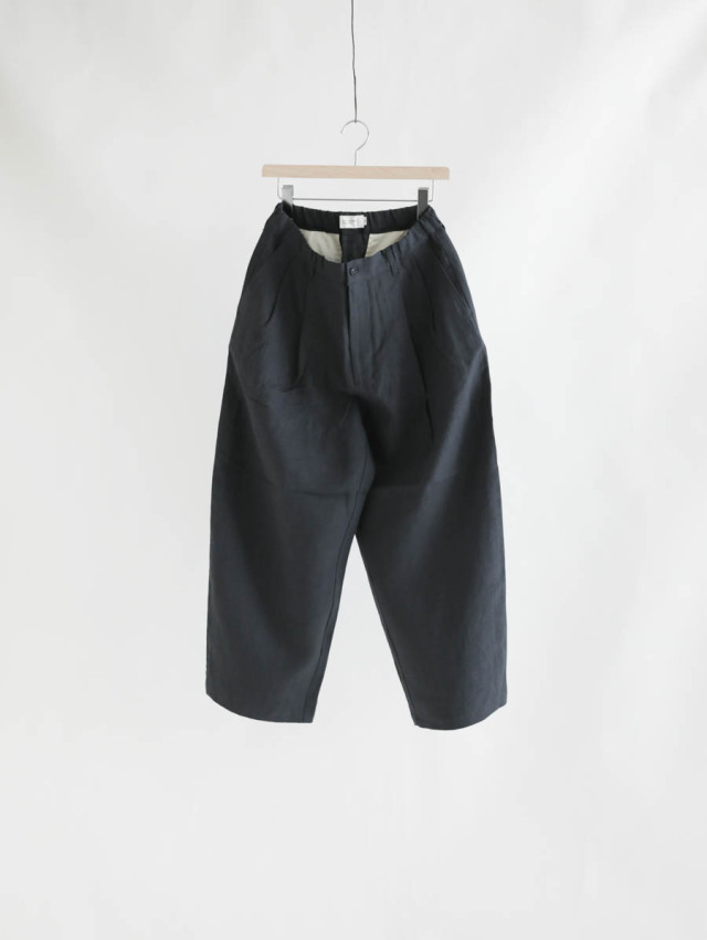 【美品】Still by Hand スティルバイハンド リネン イージーパンツ STILL BY HAND スティルバイハンド｜リネンワイドパンツ（ブルー