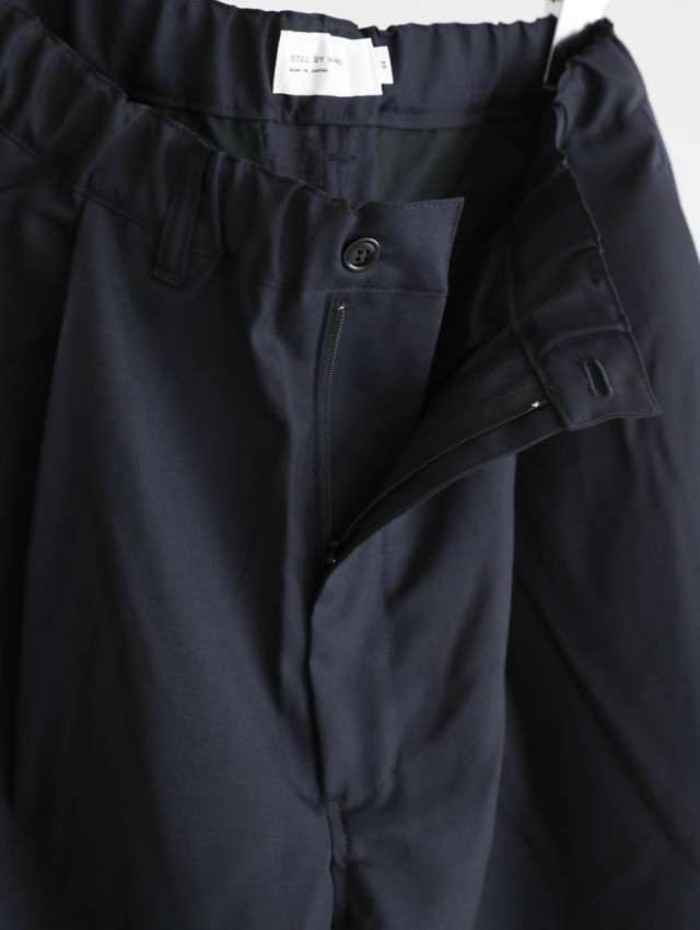 週末限定価格 STILL BY HAND / PT09261 STILL BY HAND（スティルバイハンド） サマーウールワイドパンツ