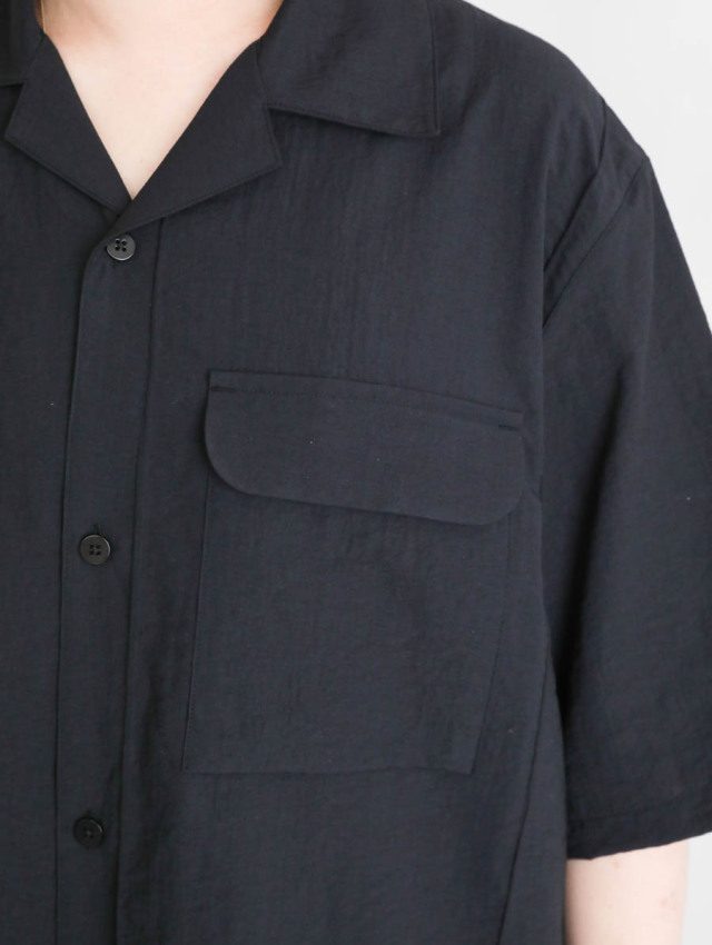 STILL BY HAND スティルバイハンド｜ピンタックハーフスリーブシャツ