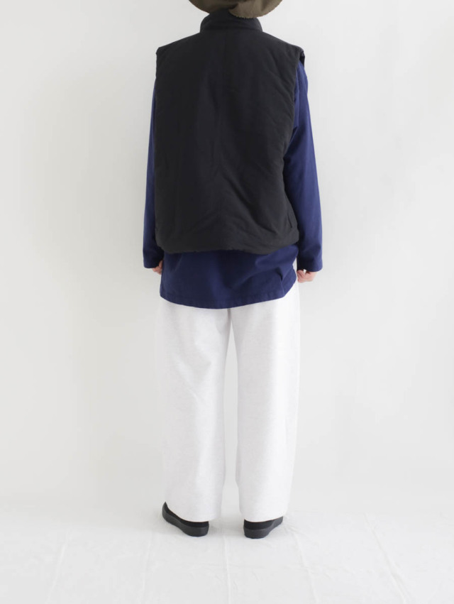 STILL BY HAND スティルバイハンド｜スタンドカラーパデッド