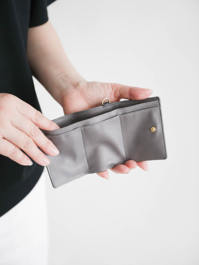 texnh テクネ｜MINI WALLET（ブルー）