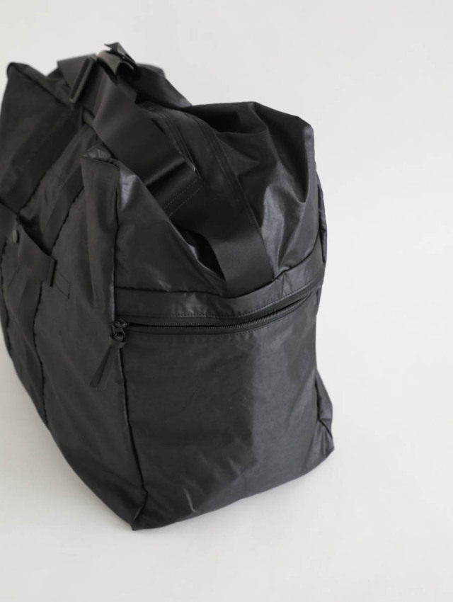 texnh テクネ｜SQUARE DUFFLE（ブラック）