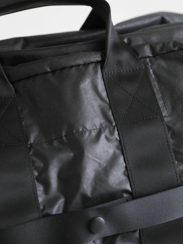 texnh テクネ｜SQUARE DUFFLE（ブラック）
