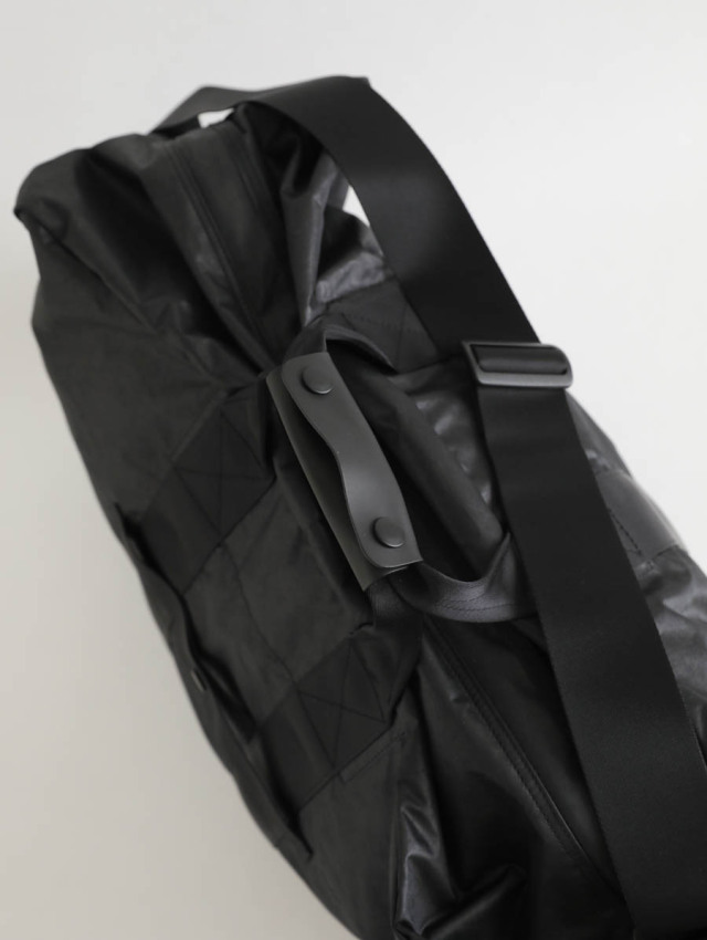 texnh テクネ｜SQUARE DUFFLE（ブラック）