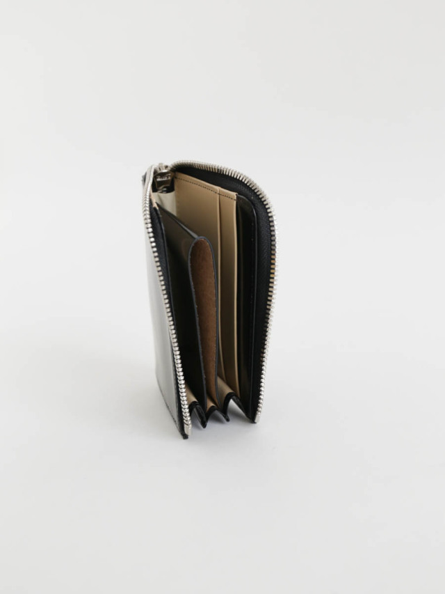 texnh テクネ / CRATTA L-ZIP WALLET ネロ