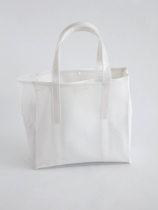 texnh テクネ / GLASSBOAT TOTE S ホワイト