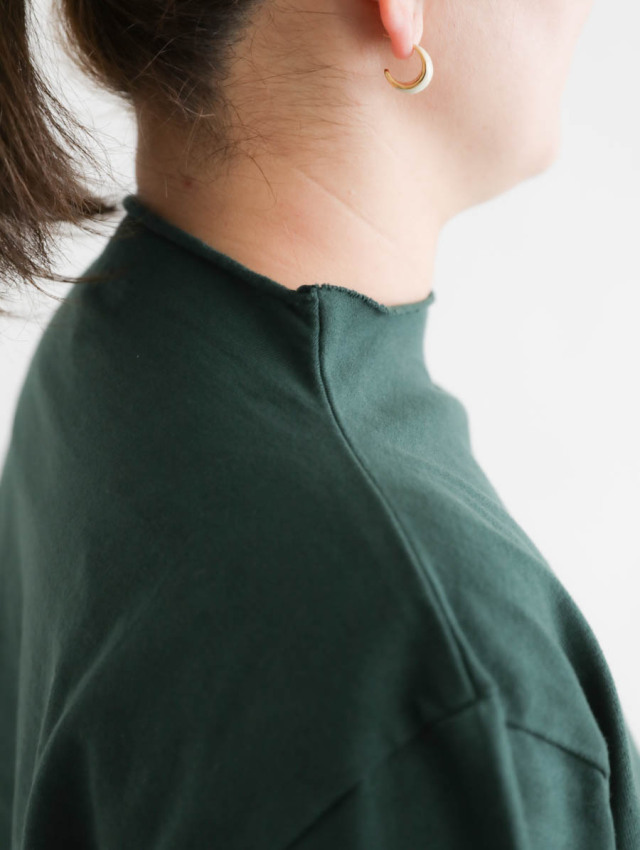 greentea出品 TIGRE BROCANTE ティグルブロカンテ｜Mハード天竺ボトルネック9