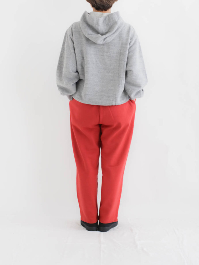 TIGRE BROCANTE コットンパンツ 裏地赤 ナチュラン TIGRE BROCANTE コットンパンツ 裏地赤 ナチュラン ティグルブロカンテ