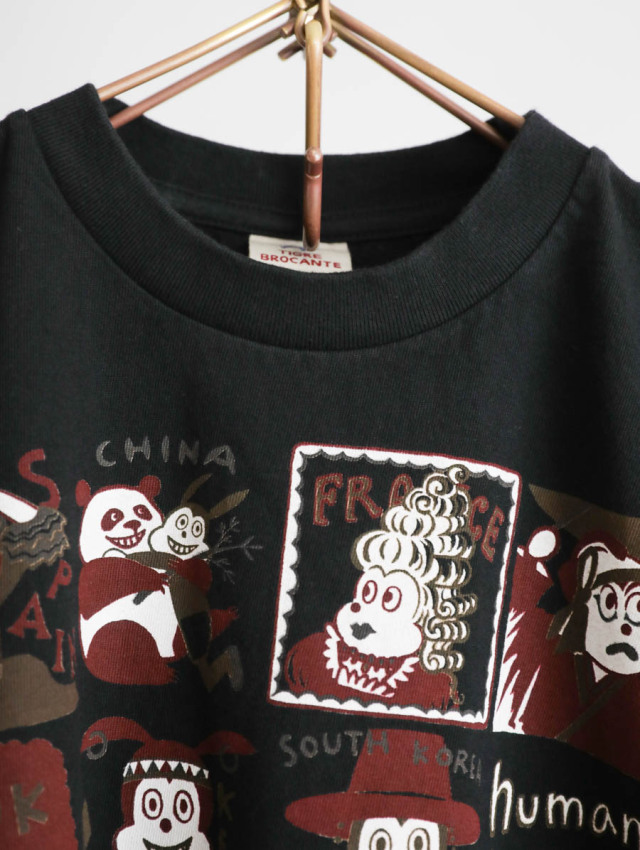 TIGRE BROCANTE ティグルブロカンテ｜ONE WORLD Tシャツ