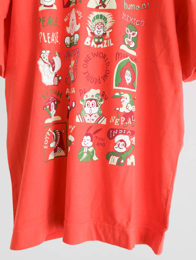 TIGRE BROCANTE ティグルブロカンテ｜ONE WORLD Tシャツ