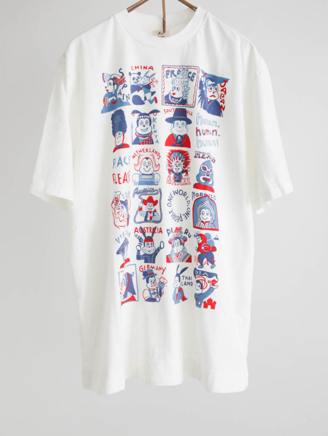 TIGRE BROCANTE ティグルブロカンテ｜ONE WORLD Tシャツ
