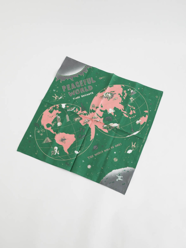 TIGRE BROCANTE ティグルブロカンテ｜Peaceful world バンダナ