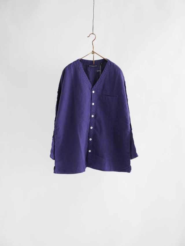 TIGRE BROCANTE ティグルブロカンテ｜40リネンVネックストールマン