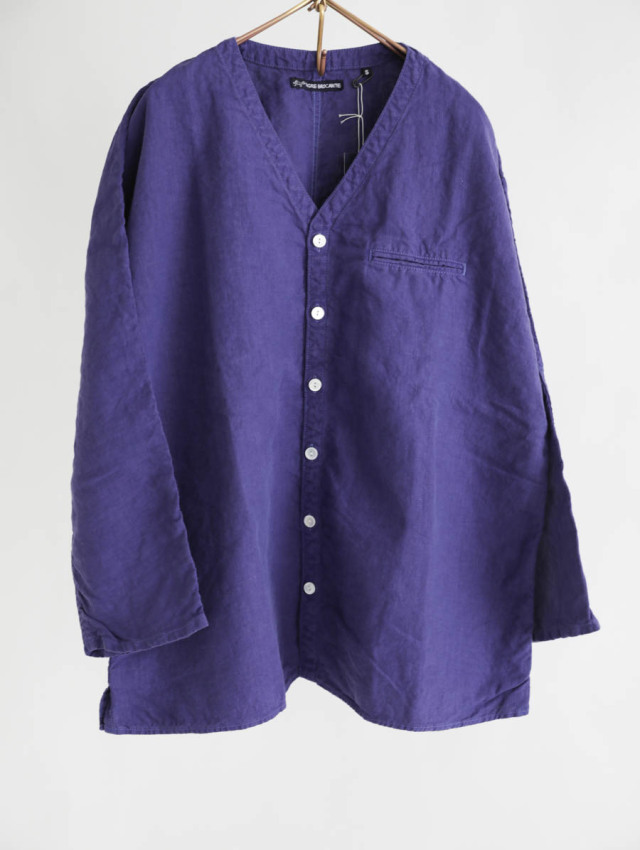 TIGRE BROCANTE ティグルブロカンテ｜40リネンVネックストールマン