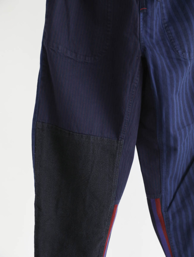 TIGRE BROCANTE ティグルブロカンテ｜ORストライプMIXタゴサクロングパンツ