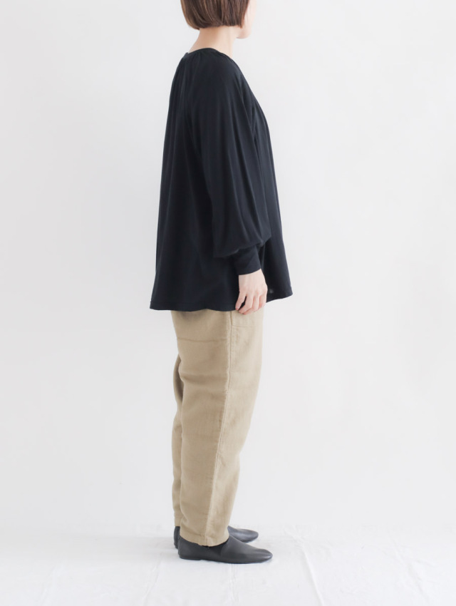 TIGRE BROCANTE / スラブネップタゴサクロングパンツ ベージュ 人気商品・アウトレット BROCANTE TIGRE コットンナイロン M タゴサクパンツ レオパード その他