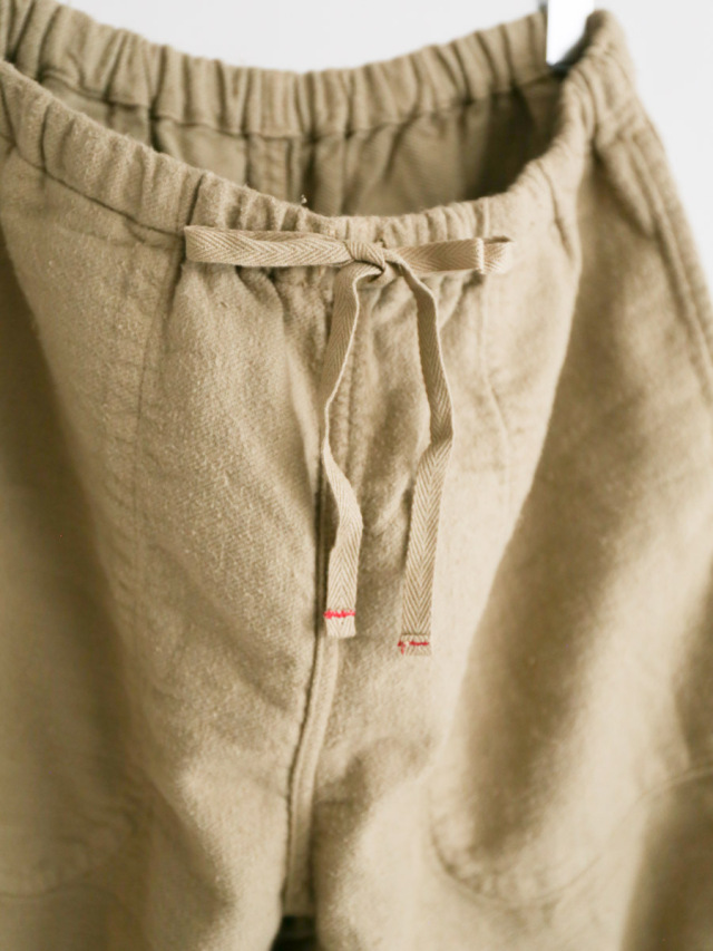 TIGRE BROCANTE / スラブネップタゴサクロングパンツ ベージュ 人気商品・アウトレット BROCANTE TIGRE コットンナイロン M タゴサクパンツ レオパード その他
